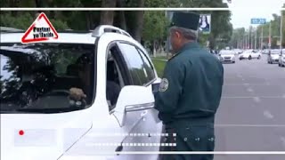 УЗБЕК ГАИЛАРИ ЛАСЕТТИ МАШИНАСИНИ ТОХТАТИБ ЖАРИМА СОЛДИ...
