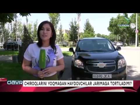 Чироқларни ёқмаган ҳайдовчилар жаримага тортиляпти