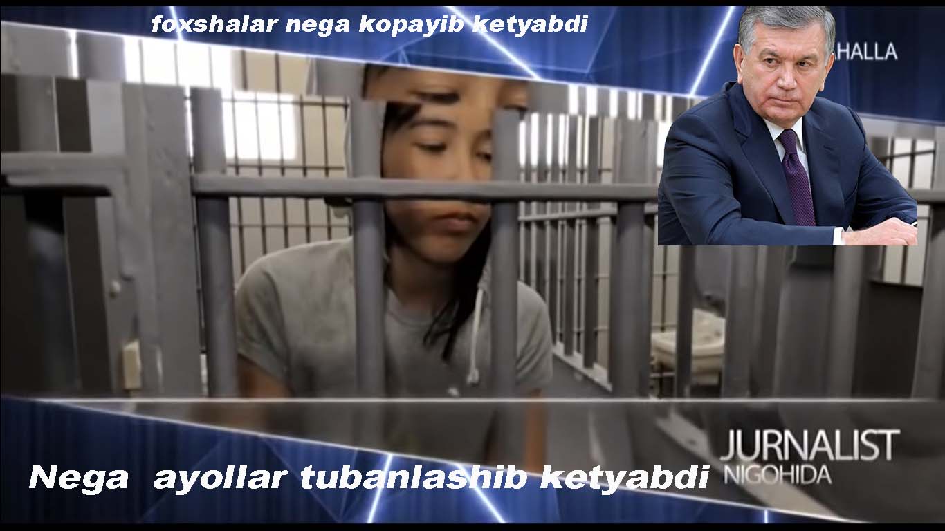 Jurnalist nigohida Фохиша ва жиноятчи аёллар нега кўпаймоқда